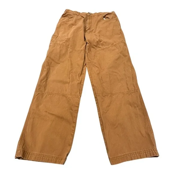 REI Men's Tan Canvas Double Knee Utility Work Pants Size 34x30 - Picture 2 of 13